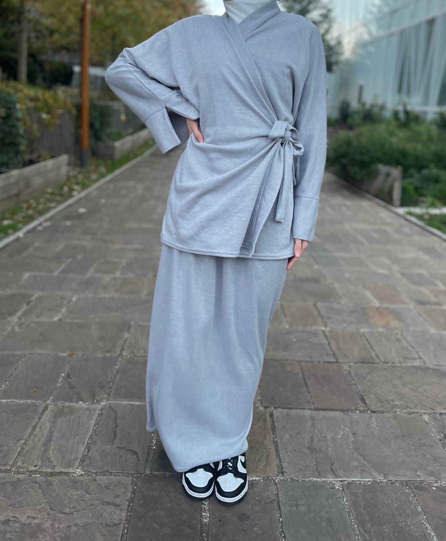 Ensemble JANNAH Gris perle