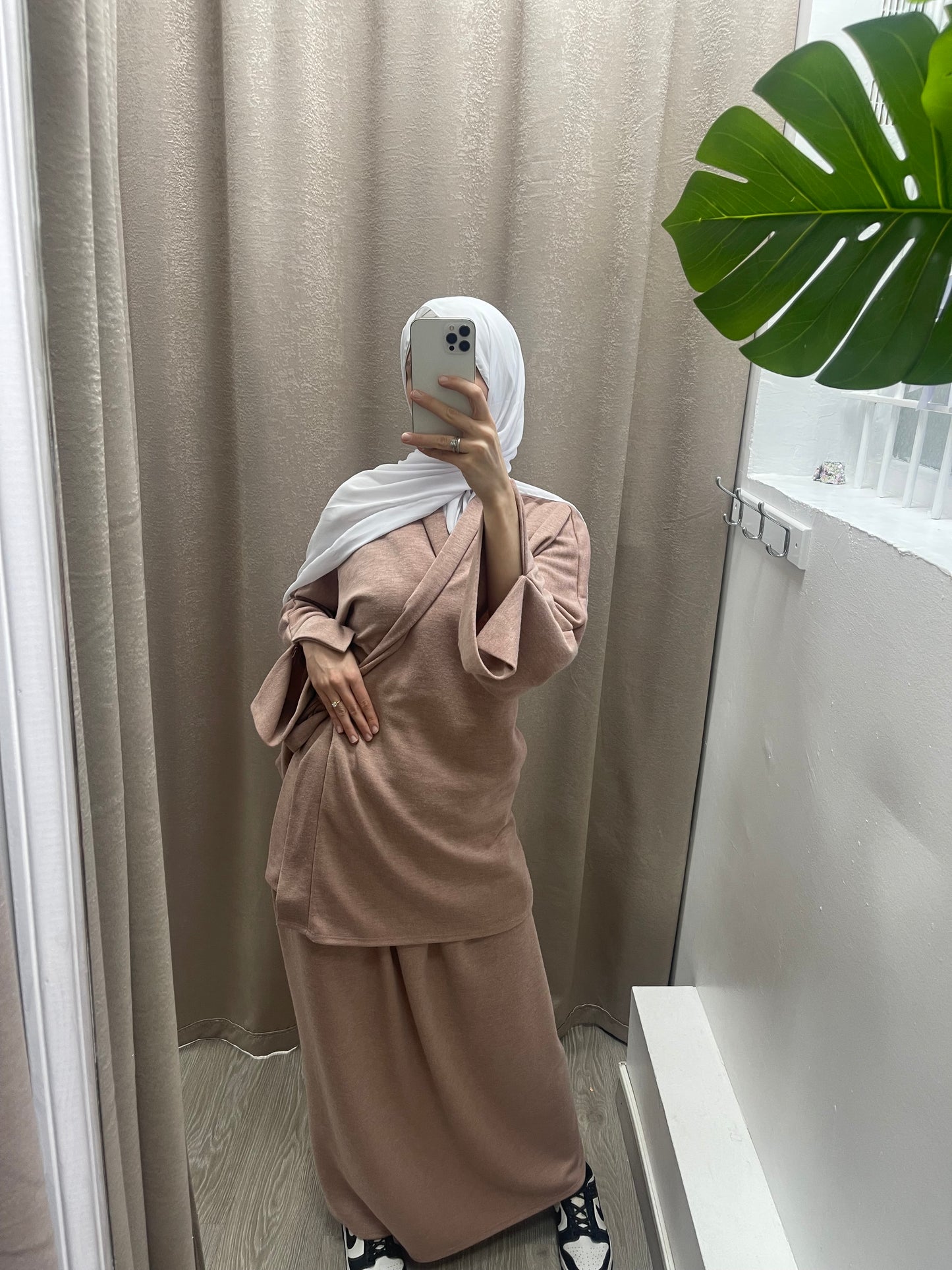 Ensemble JANNAH Rose poudré